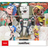 Nintendo Pack de tres amiibo Splatoon Raiders: Mako, Muri y Mantaro (Splatoon Raiders), Muñecos 