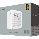 Ocypus Iota P1200 White, Fuente de alimentación de PC blanco