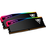 Patriot DIMM 32 GB DDR5-6400 (2x 16 GB) Dual-Kit, Memoria RAM negro