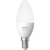 Philips Hue 8719514320628A Iluminación inteligente, Lámpara LED Philips Hue White 8719514320628A, Bombilla inteligente, Bluetooth/Zigbee, Blanco, LED, E14, Vela