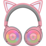 Razer Kraken Kitty V3 Pro Quartz, Auriculares para gaming rosa/Gris