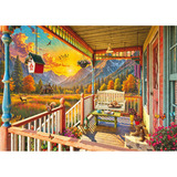 Schmidt Spiele Veranda de montaña, Puzzle 