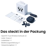 Shokz OpenFit Auriculares Inalámbrico gancho de oreja Llamadas/Música/Deporte/Uso diario Bluetooth Negro negro, Inalámbrico, Llamadas/Música/Deporte/Uso diario, 73,85 g, Auriculares, Negro