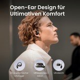 Shokz OpenFit Auriculares Inalámbrico gancho de oreja Llamadas/Música/Deporte/Uso diario Bluetooth Negro negro, Inalámbrico, Llamadas/Música/Deporte/Uso diario, 73,85 g, Auriculares, Negro