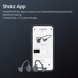 Shokz OpenRun Pro 2 Mini Auriculares Inalámbrico gancho de oreja Deportes Bluetooth Negro, Auriculares con micrófono negro, Inalámbrico, Deportes, 20 - 20000 Hz, 30,3 g, Auriculares, Negro