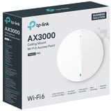 TP-Link Festa F65 3000 Mbit/s Blanco Energía sobre Ethernet (PoE), Punto de acceso 2,4 GHz, 5 GHz, 3000 Mbit/s, WPA-Enterprise, WPA-Personal, WPA2-Enterprise, WPA2-Personal, WPA3-Enterprise, WPA3-Personal