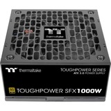 Thermaltake Toughpower SFX 1000W, Fuente de alimentación de PC negro, 125mm(ancho)x63.5mm(alto)x126mm(profundo)