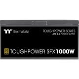 Thermaltake Toughpower SFX 1000W, Fuente de alimentación de PC negro, 125mm(ancho)x63.5mm(alto)x126mm(profundo)