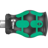 Wera Kraftform Kompakt Stubby Magazin juego de 4 puntas, Conjuntos de bits negro/Verde