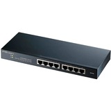 Zyxel GS1900-48-EU0102F switch L2 Gigabit Ethernet (10/100/1000) Negro, Interruptor/Conmutador L2, Gigabit Ethernet (10/100/1000), Montaje en rack