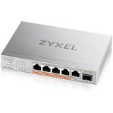 Zyxel XMG-105HP No administrado 2.5G Ethernet (100/1000/2500) Energía sobre Ethernet (PoE) Plata, Interruptor/Conmutador No administrado, 2.5G Ethernet (100/1000/2500), Energía sobre Ethernet (PoE)