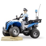 bruder 63010 vehículo de juguete, Automóvil de construcción azul/blanco, Modelo a escala de coche todoterreno, 4 año(s), Acrilonitrilo butadieno estireno (ABS), Multicolor