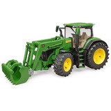 bruder John Deere 7R 350 con cargador frontal, Automóvil de construcción verde