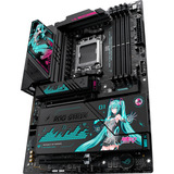 ASUS ROG STRIX X870E-H GAMING HATSUNE MIKU EDITION, Placa base negro