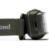 Black Diamond Linterna frontal Storm, Luz de LED verde oliva