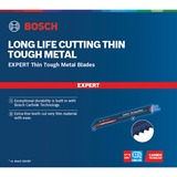 Bosch 2 608 900 363 hoja de sierra de calar, de sierra de marquetería y de sierra recíproca Hoja para sierra recíproca Carburo 1 pieza(s) Hoja para sierra recíproca, Metal, Carburo, Azul, 15 cm, 1,4 mm