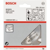 Bosch 3608641001 Fresadoras HM-CT, Madera, 2 cm, 10,5 cm, 2,8 mm, 14500 RPM