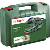 Bosch PSS 200 AC Lijadora orbital 24000 OPM Negro, Verde 200 W verde/Negro, Lijadora orbital, Negro, Verde, EN 60745, 24000 OPM, 2 mm, 93 dB