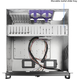 Chieftec UNC-409S-AIO-OP, Rack, caja de servidor negro