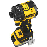DEWALT Atornillador de impacto hidráulico a batería DCF870E2T, 1/4", 18 Voltios, Tornillo de percusión amarillo/Negro