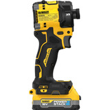 DEWALT Atornillador de impacto hidráulico a batería DCF870E2T, 1/4", 18 Voltios, Tornillo de percusión amarillo/Negro