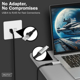 Digitus AK-300600-050-S, Adaptador negro