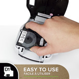 Dymo D1 ORIGINAL Cinta de escritura, negro sobre blanco, 19mm x 3,5m 