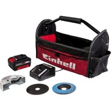 Einhell TC-AG 18/115 Li Kit, Amoladora angular rojo/Negro