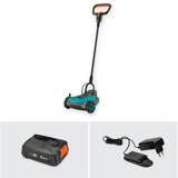 GARDENA HandyMower Cortacésped manual Batería Negro, Azul, Naranja gris/Turquesa, Cortacésped manual, 50 m², 2,2 cm, 3 cm, 5 cm, Cuchillas giratorias