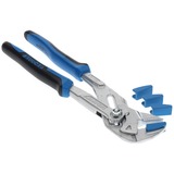 GEDORE Llave de pinza SB 183 10 JC S-002, con mordazas protectoras, Pinzas azul/Negro