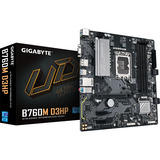 GIGABYTE B760M D3HP Placa Base - Procesadores Intel Core de 14ª Generación, VRM de 4+1+1 fases, hasta 5600 MHz DDR5, 2xPCIe 4.0 M.2, LAN GbE, USB 3.2 Gen 1 negro/Gris, VRM de 4+1+1 fases, hasta 5600 MHz DDR5, 2xPCIe 4.0 M.2, LAN GbE, USB 3.2 Gen 1, Intel, LGA 1700, Intel® Celeron®, Intel Core i3 12th Gen, Intel Core i3 13th Gen, Intel Core i3 14th Gen, Intel..., LGA 1700, DDR5-SDRAM, 256 GB