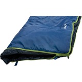 High Peak Saco de dormir Easy Travel azul/Azul oscuro