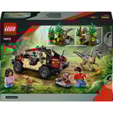 LEGO Huida en Todoterreno y Raptor al Acecho, Juegos de construcción Juego de construcción, 6 año(s), Plástico, 285 pieza(s), 436 g