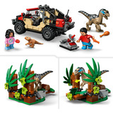 LEGO Jurassic World Huida en Todoterreno y Raptor al Acecho, Juegos de construcción Juego de construcción, 6 año(s), Plástico, 285 pieza(s), 436 g