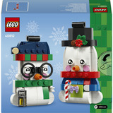LEGO Muñecos de nieve decorativos de temporada, Juegos de construcción Juego de construcción, 6 año(s), Plástico, 168 pieza(s), 198 g