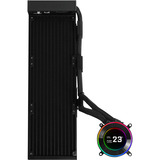 Lian Li HydroShift II LCD-C 360N, Refrigeración por agua negro