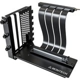 Montech Kit de montaje vertical para GPU, cable elevador PCIe 4.0 negro