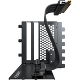 Montech Kit de montaje vertical para GPU, cable elevador PCIe 4.0 negro