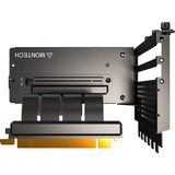 Montech Kit de montaje vertical para GPU, cable elevador PCIe 4.0 negro
