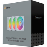 Ocypus Gamma F12 Elite ARGB, Ventilador blanco