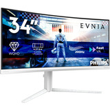 Philips 34M2C5601QA, Monitor de gaming blanco