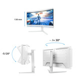 Philips 34M2C5601QA, Monitor de gaming blanco