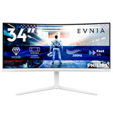 Philips EVNIA 34M2C5601QA, Monitor de gaming blanco