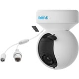 Reolink E Series E560 Esférico Cámara de seguridad IP Interior y exterior 3840 x 2160 Pixeles Pared, Cámara de vigilancia blanco, Cámara de seguridad IP, Interior y exterior, Inalámbrico y alámbrico, Google Assistant, Interno, 2400 - 5000 MHz