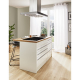 Respekta 19050000000321, Campana extractora acero fino/Negro