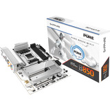 SAPPHIRE PURE B850A WIFI 7, Placa base blanco/Negro
