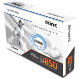SAPPHIRE PURE B850A WIFI 7, Placa base blanco/Negro
