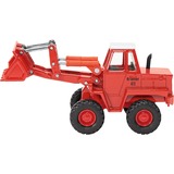 SIKU 3563 modelo a escala Modelo a escala de pala cargadora frontal Previamente montado 1:50, Automóvil de construcción rojo, Modelo a escala de pala cargadora frontal, Previamente montado, 1:50, Kramer 411, Cualquier género, Metal, Plástico