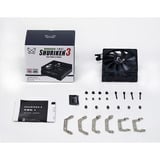 Scythe Shuriken 3, Disipador de CPU negro/Plateado