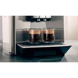 Siemens TQ905D03 cafetera eléctrica Manual Máquina espresso 2,3 L, Superautomática acero fino/Negro, Máquina espresso, 2,3 L, Granos de café, Molinillo integrado, 1500 W, Acero inoxidable